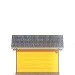 Проект каркасного дома 5х4 под ключ с двухскатной крышей - превью
