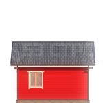 Проект дома из бруса 6 на 7.2 под ключ с двухскатной крышей - превью