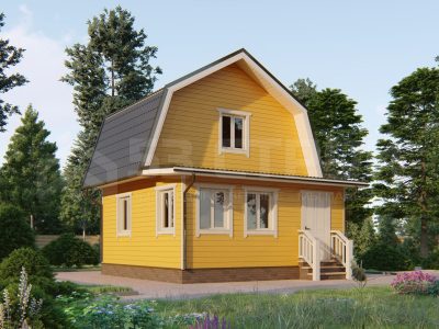 Строительство каркасного дома 6х6 под ключ в Смоленске проекты и цены