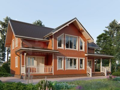 Строительство каркасного дома 15,5х9 под ключ в Окуловке проекты и цены