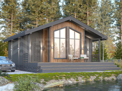 Каркасный дом 230КДПК100